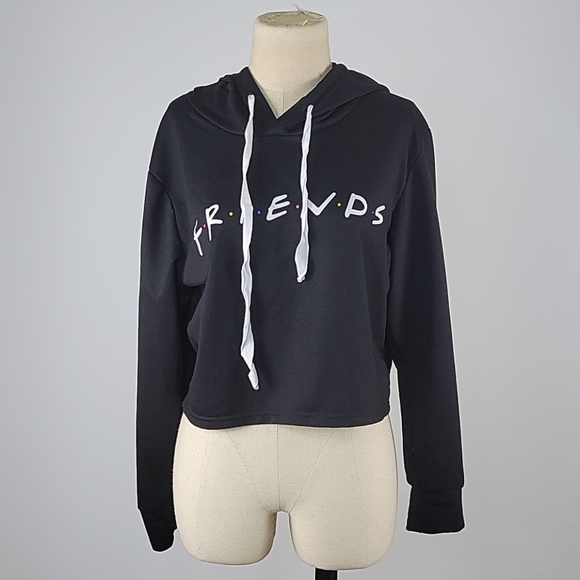 FRIENDS Jackets & Blazers - Friends black sweatshirt Hoodie M